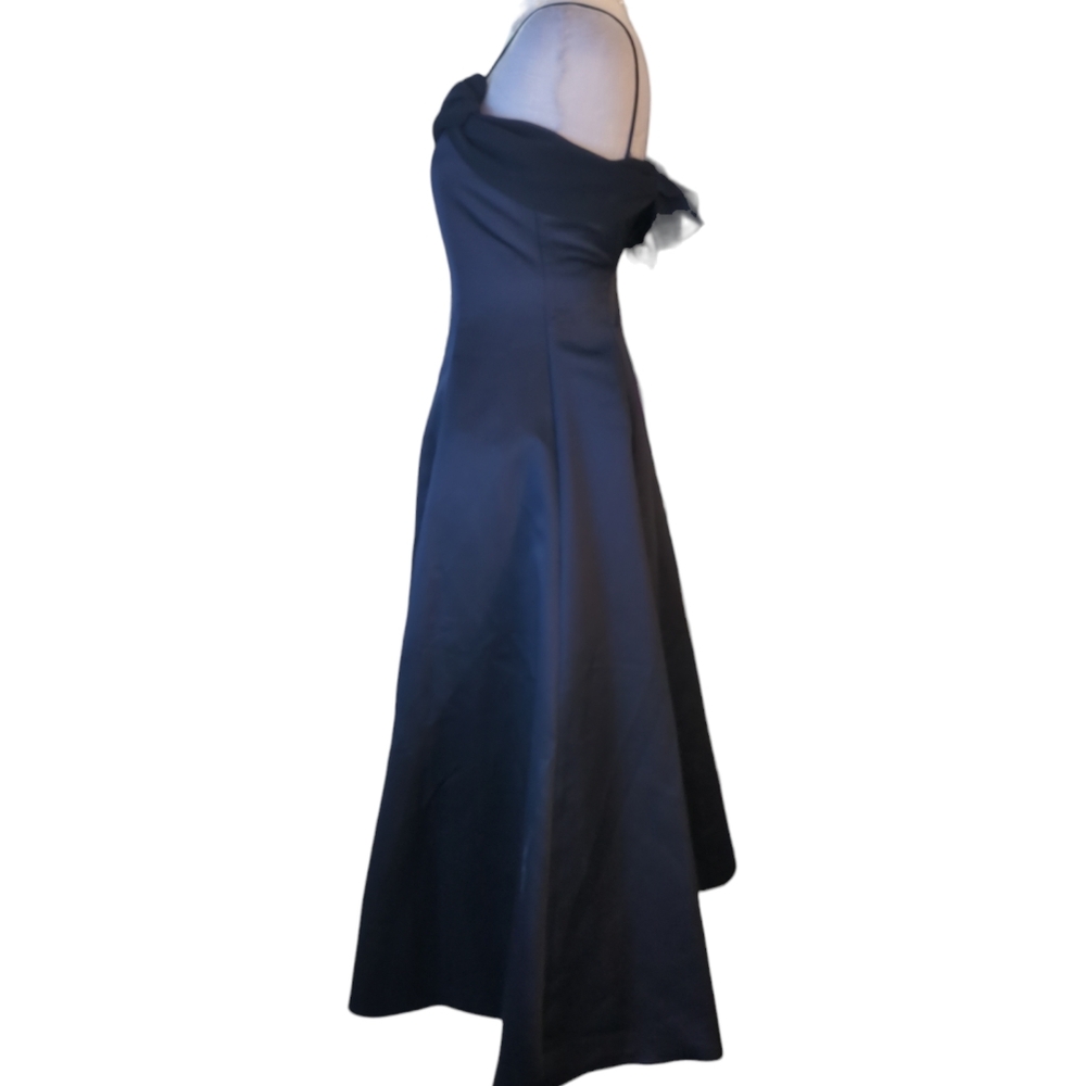 David's bridal Michaelungelo dress size 10 color Navy blue - Picture 3 of 7